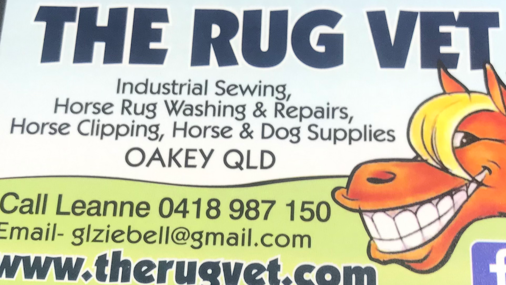 The Rug Vet | 7 Oakey Biddeston Rd, Oakey QLD 4401, Australia | Phone: 0418 987 150