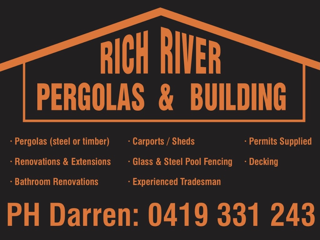 Rich River Pergolas & Building |  | 3 Bremner Ct, Moama NSW 2731, Australia | 0419331243 OR +61 419 331 243