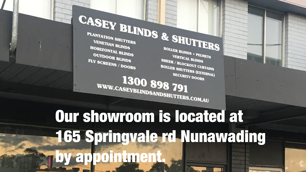 Casey Blinds & Shutters | 2/879 Riversdale Rd, Camberwell VIC 3124, Australia | Phone: 1300 898 791