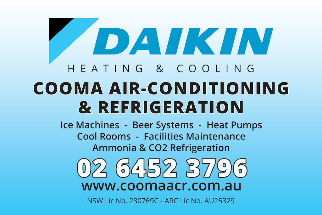 Cooma Air Conditioning & Refrigeration |  | 10 Old Mill Rd, Dairymans Plains NSW 2630, Australia | 0264523796 OR +61 2 6452 3796