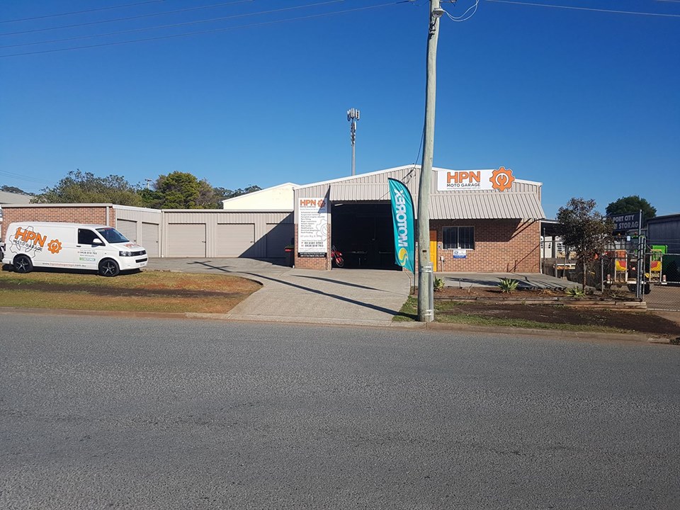 HPN Moto Garage | 1/51 Jindalee Rd, Port Macquarie NSW 2444, Australia | Phone: (02) 6581 0703