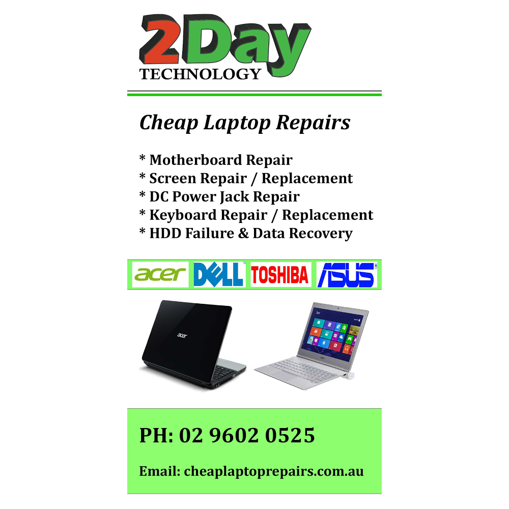 2day technology Liverpool | electronics store | 4/221 Hoxton Park Rd, Cartwright NSW 2168, Australia | 0296020525 OR +61 2 9602 0525