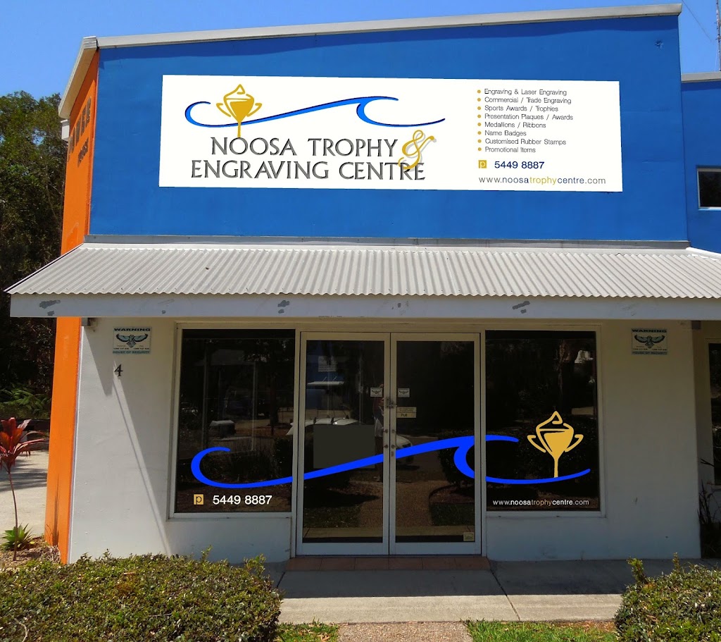 Noosa Trophy & Engraving Centre | clothing store | Unit 4/10 Venture Dr, Noosaville QLD 4566, Australia | 0754498887 OR +61 7 5449 8887