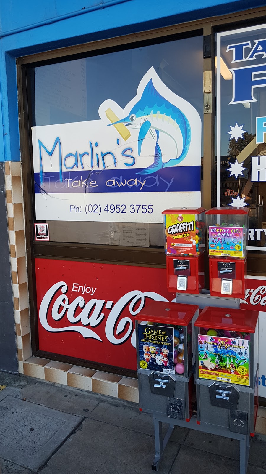 Marlins Takeaway | restaurant | 96 Elder St, Lambton NSW 2299, Australia | 0249523755 OR +61 2 4952 3755