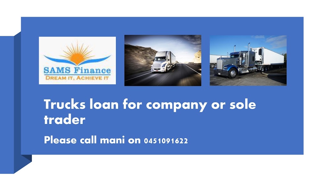 SAMS Finance- Car & Truck Finance | finance | 5 Odowd Pl, Lynbrook VIC 3975, Australia | 0451091622 OR +61 451 091 622