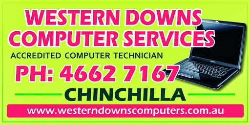 Western Downs Computer Services | 128 Rodger St, Chinchilla QLD 4413, Australia | Phone: (07) 4662 7167