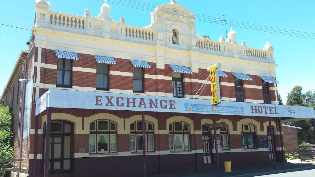 Exchange Hotel | lodging | 22 Blackwood Rd, Greenbushes WA 6254, Australia | 0897643509 OR +61 8 9764 3509
