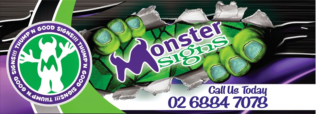 Monster Signs Pty Ltd | 111 Fitzroy St, Dubbo NSW 2830, Australia | Phone: (02) 6884 7078