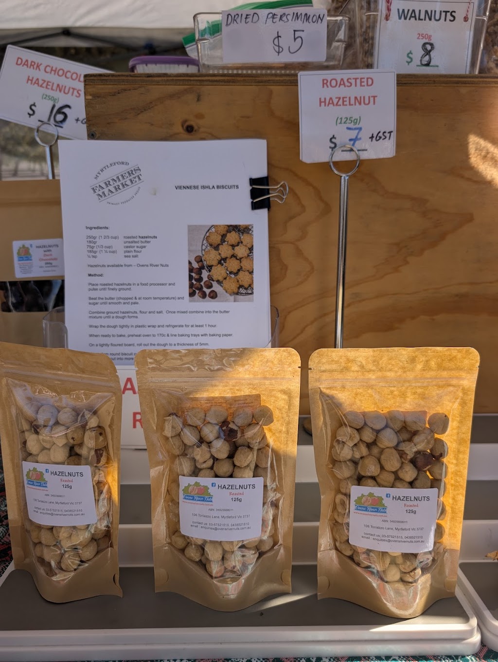 Ovens River Nuts | 106 Toniazzo Ln, Myrtleford VIC 3737, Australia | Phone: (03) 5752 1515