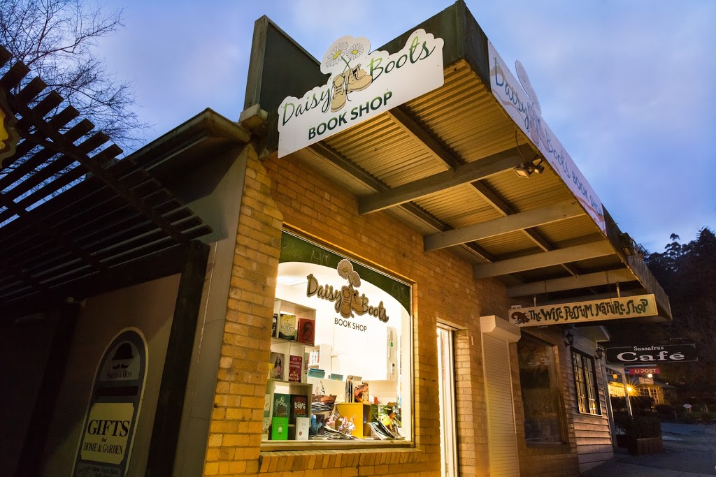 Daisy Boots Book Shop | book store | 385 Mount Dandenong Tourist Rd, Sassafras VIC 3787, Australia | 0439110251 OR +61 439 110 251