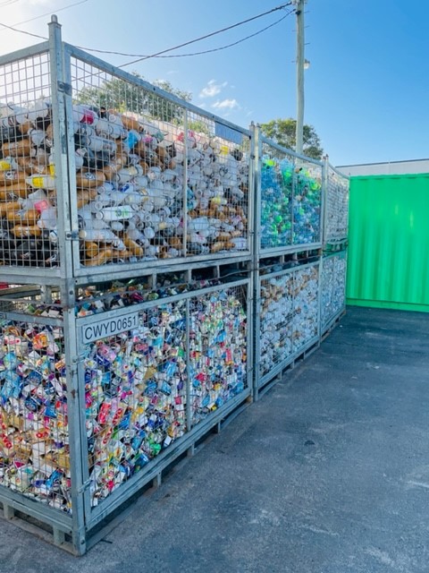 Containers for Change - Express Recycling Dundowran/ Hervey Bay | 3 Trade way, Dundowran QLD 4655, Australia | Phone: 0400 036 962