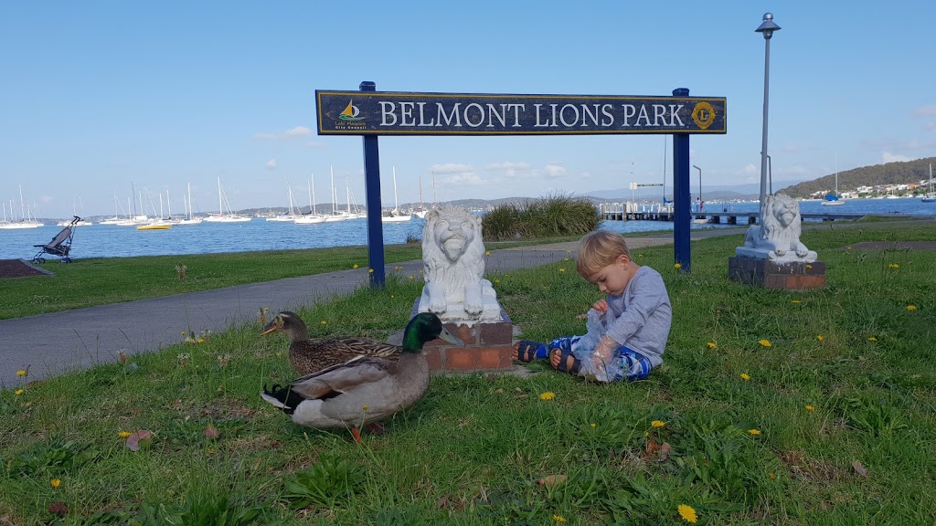 Belmont Lions Park Playground | park | 40 Macquarie St, Belmont NSW 2280, Australia | 0249210333 OR +61 2 4921 0333