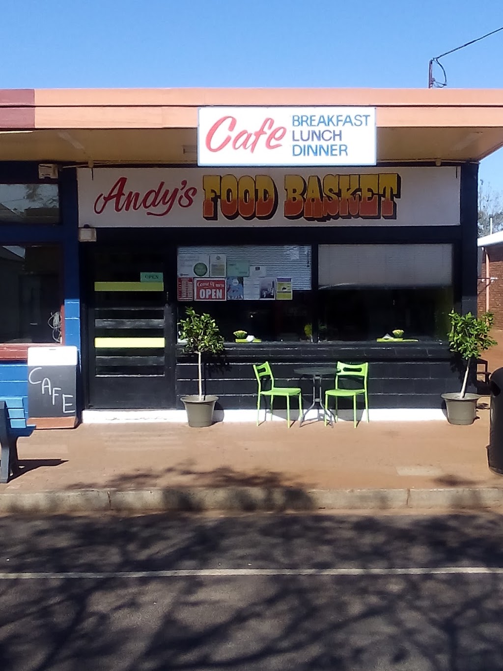 Andys Food Basket | cafe | 16 Henry St, St George QLD 4487, Australia | 0459793852 OR +61 459 793 852