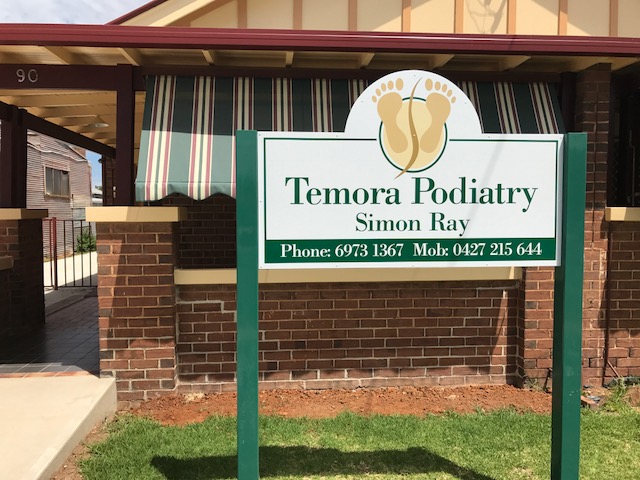 Temora Podiatry | doctor | 90 Hoskins St, Temora NSW 2666, Australia | 0269731367 OR +61 2 6973 1367