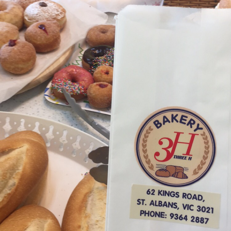 3H Bakery | bakery | 62 Kings Rd, St Albans VIC 3021, Australia | 0393642887 OR +61 3 9364 2887