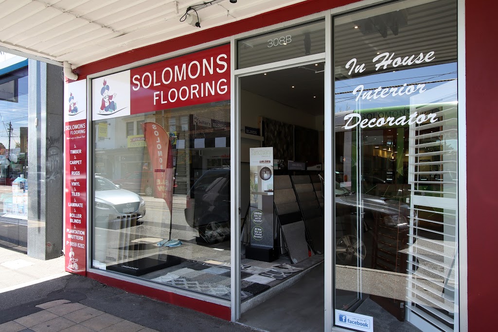 Solomons Flooring Balwyn | home goods store | 308B Whitehorse Rd, Balwyn VIC 3103, Australia | 0398598282 OR +61 3 9859 8282