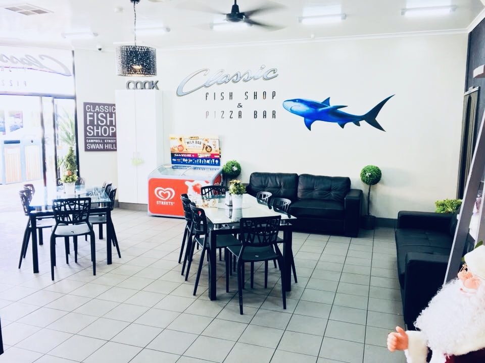 Classic Fish Shop | meal takeaway | 54 Campbell St, Swan Hill VIC 3585, Australia | 0350321971 OR +61 3 5032 1971