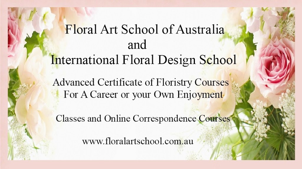 Floral Art School of Australia | school | 4/250 Charman Rd, Cheltenham VIC 3192, Australia | 0385559774 OR +61 3 8555 9774