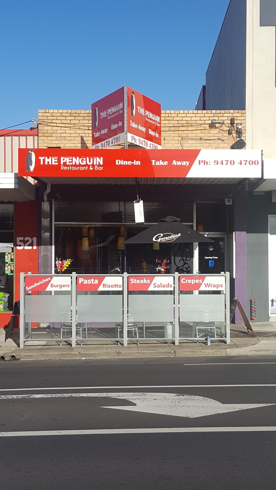 The Penguin Restaurant & Bar | restaurant | 523 High St, Preston VIC 3072, Australia | 0394704700 OR +61 3 9470 4700