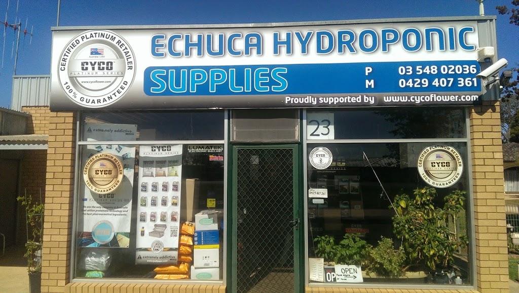 Hydroponic Nursery & Supplies | 23 Ogilvie Ave, Echuca VIC 3564, Australia | Phone: (03) 5480 2036