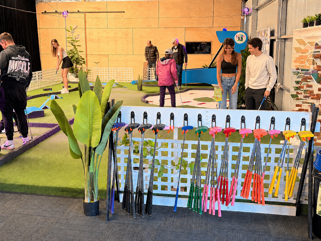 Lucky 13 Mini Golf & Arcade | 83-85 Wonthaggi Rd, Inverloch VIC 3996, Australia | Phone: (03) 5644 2039