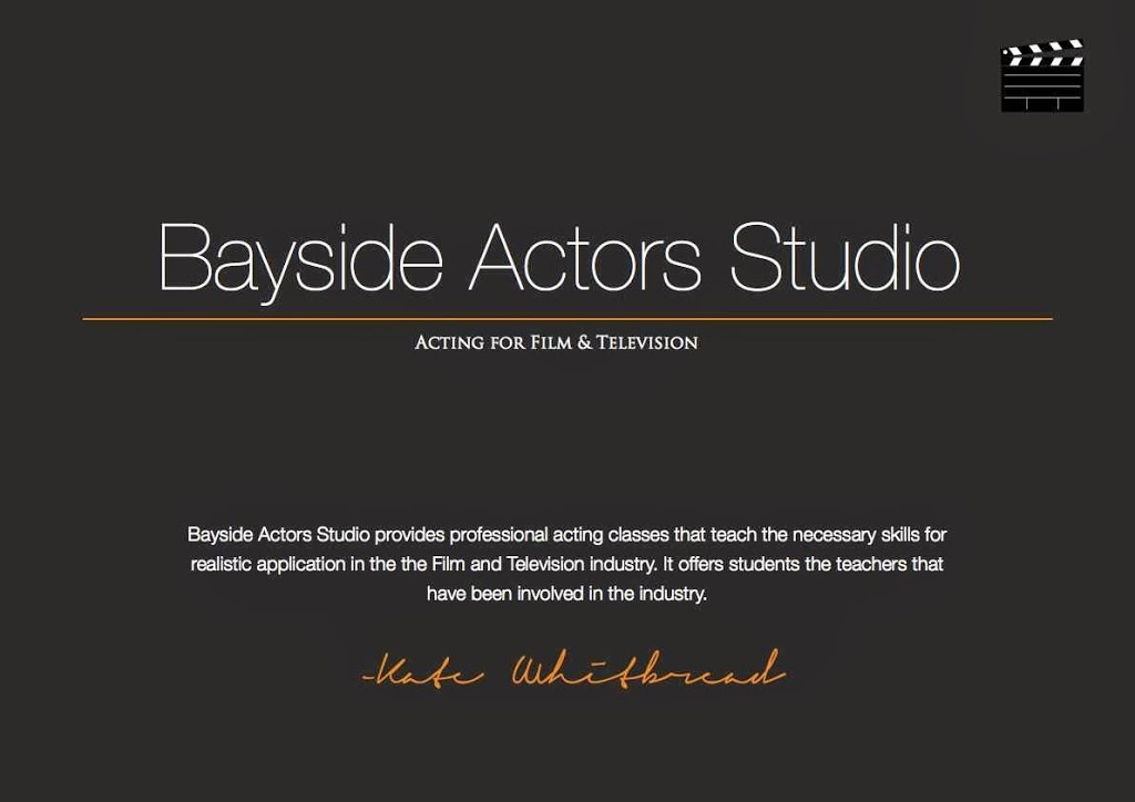 Bayside Actors Studio Brighton | school | 2 Wolseley Grove, Brighton VIC 3186, Australia | 0414263685 OR +61 414 263 685