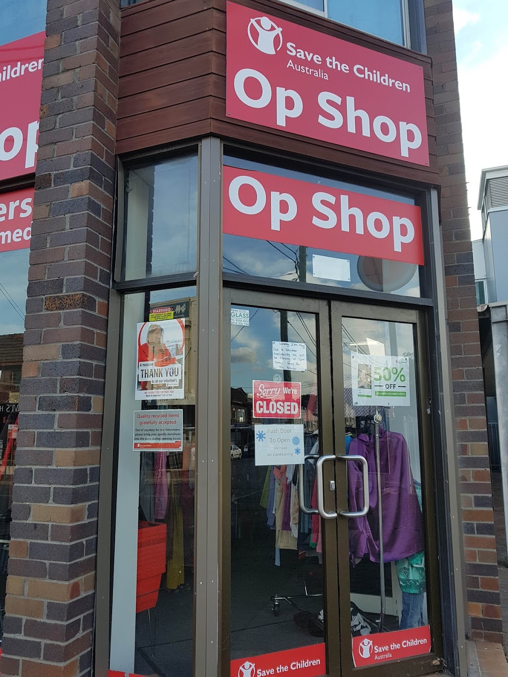 Save the Children Op Shop (2F Ryedale Rd) Opening Hours