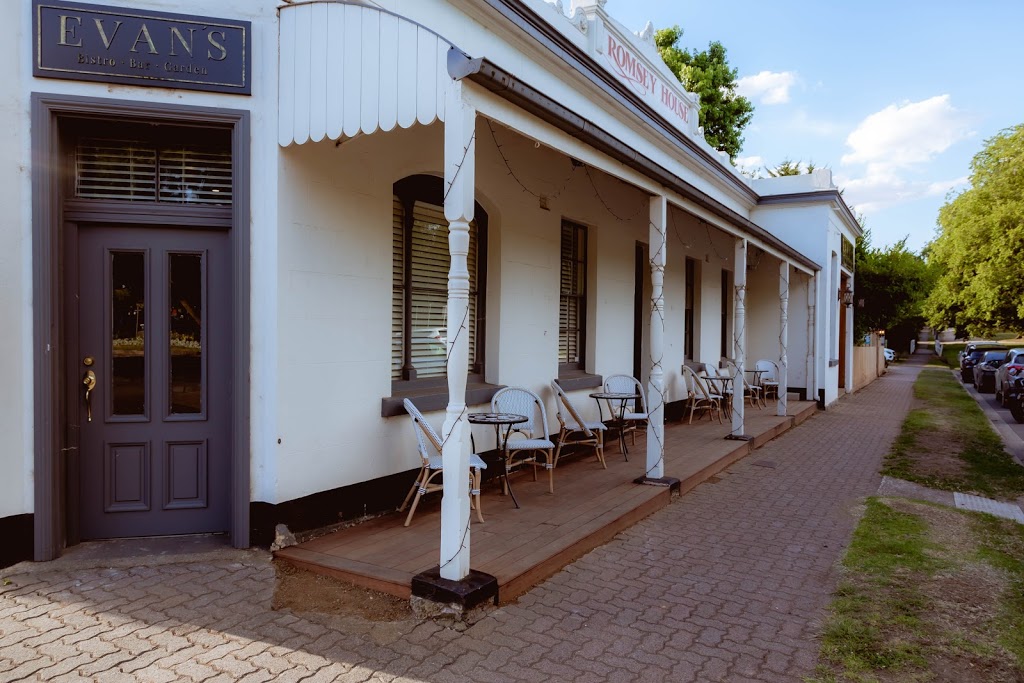 Evans Bistro, Bar and Garden | bar | 119A Main St, Romsey VIC 3434, Australia | 0354295111 OR +61 3 5429 5111