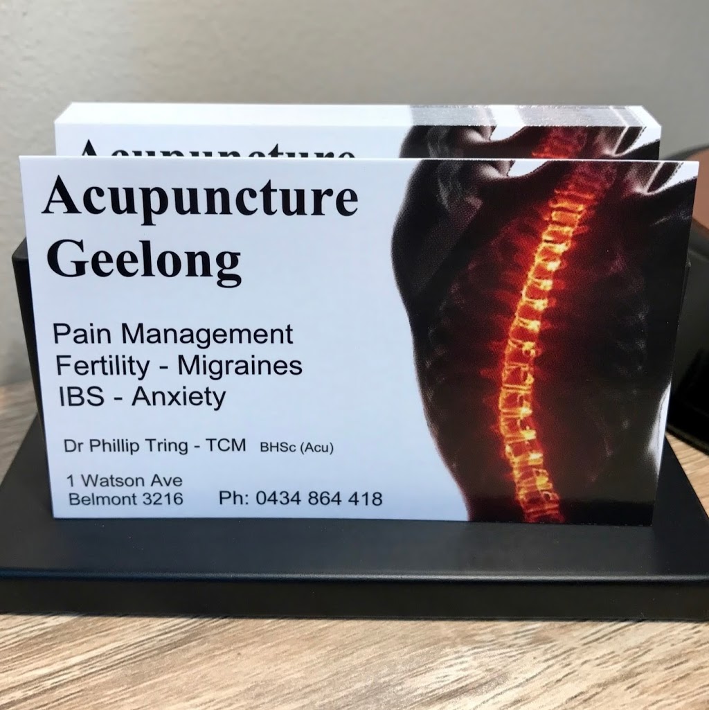 Acupuncture Geelong | 1 Watson Ave, Belmont VIC 3216, Australia | Phone: 0434 864 418