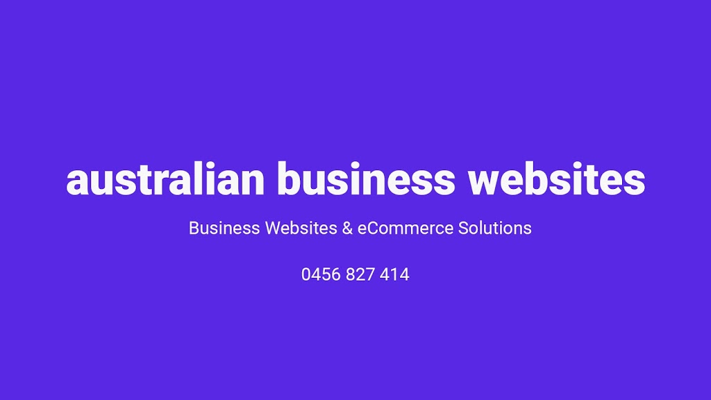 Australian Business Websites | 75 Dowlingville Slant Rd, Dowlingville SA 5571, Australia | Phone: 0456 827 414