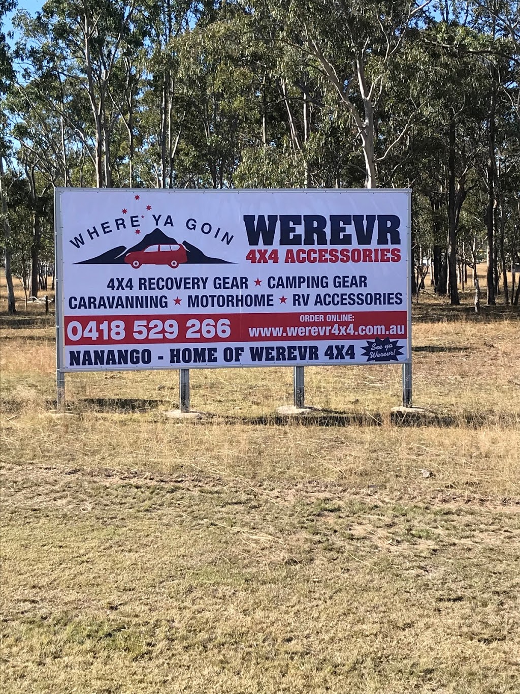 Werevr 4x4 Accessories | Mill Flat Rd, Nanango QLD 4615, Australia | Phone: 0418 529 266