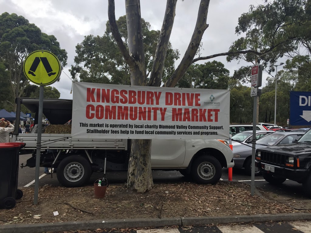 Kingsbury Drive Community Market | parking | Kingsbury Dr, Bundoora VIC 3083, Australia | 0394358282 OR +61 3 9435 8282