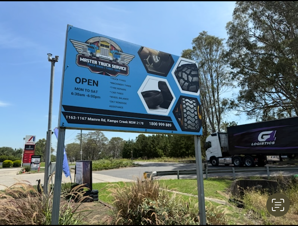 Master Truck Service - Kemps Creek | 1163-1167 Mamre Rd, Kemps Creek NSW 2178, Australia | Phone: 0497 999 993