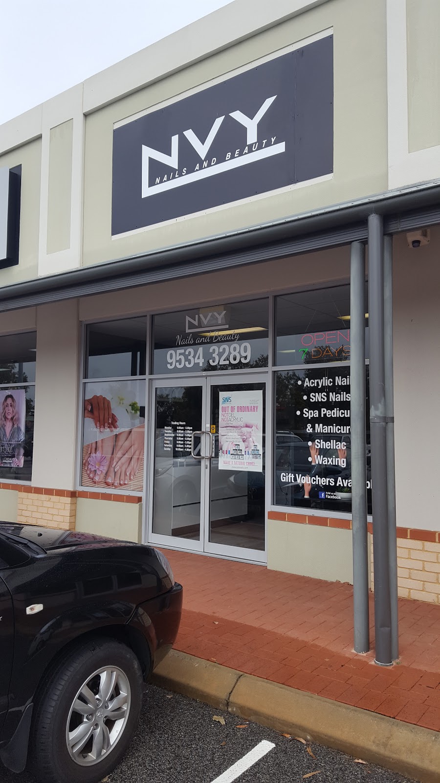 NVY Nails & Beauty | beauty salon | Shop 12 669/651 Old Coast Rd, Falcon WA 6210, Australia | 0895343289 OR +61 8 9534 3289