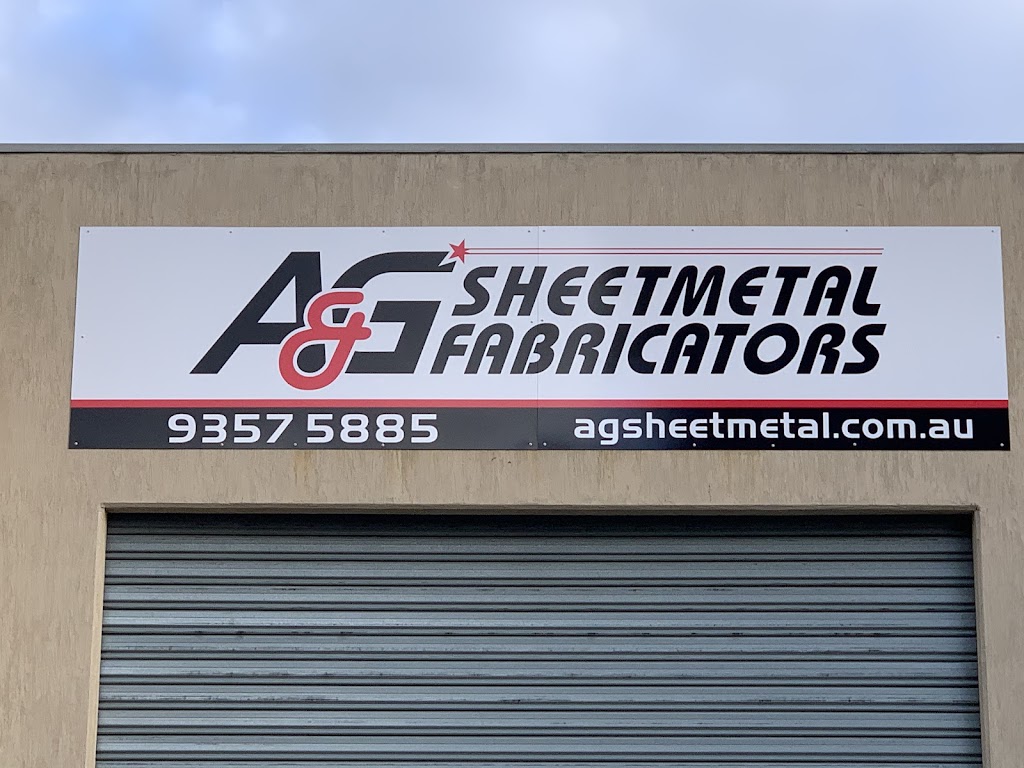 A&G Sheet Metal Fabricators | 21 Jesica Rd, Campbellfield VIC 3061, Australia | Phone: (03) 9357 5885