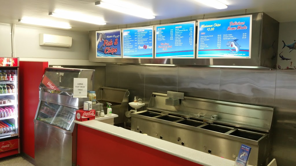 Happy Fillet Fish and Chips | meal takeaway | 79 Heyers Rd, Geelong VIC 3216, Australia | 0352414184 OR +61 3 5241 4184