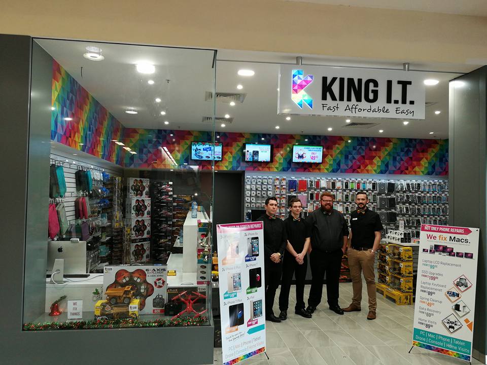 King IT | Stockland Bundaberg, Shop 426, 115-119 Takalvan Street, Kensington QLD 4670, Australia | Phone: (07) 4153 2156