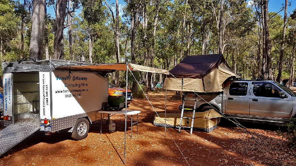 Family Getaway Caravan & Camping Hire | restaurant | 85 Gibbs Rd, Atwell WA 6164, Australia | 0488949643 OR +61 488 949 643