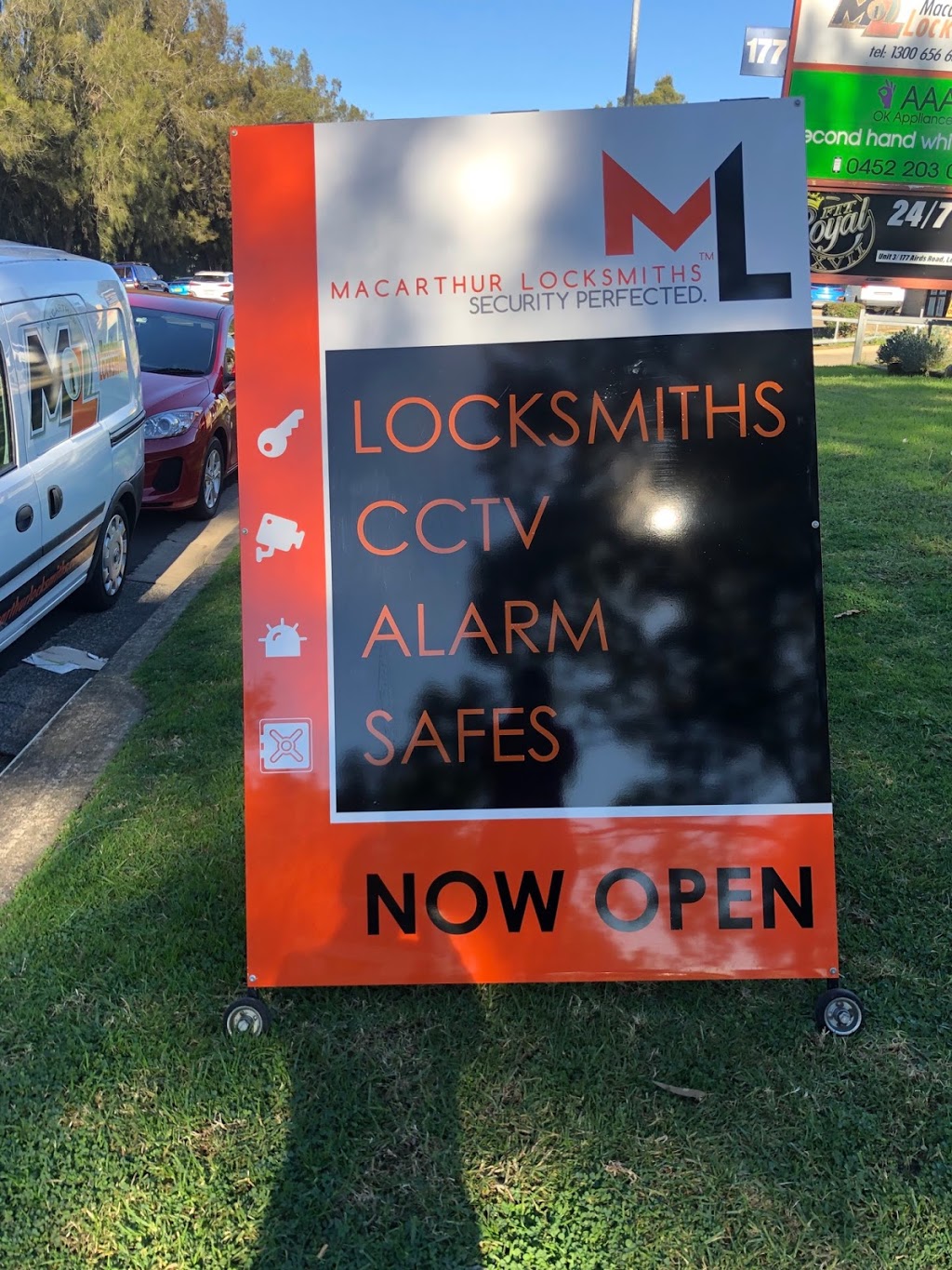 Macarthur Locksmiths Pty Ltd | locksmith | 1/177 Airds Rd, Leumeah NSW 2560, Australia | 0246288555 OR +61 2 4628 8555