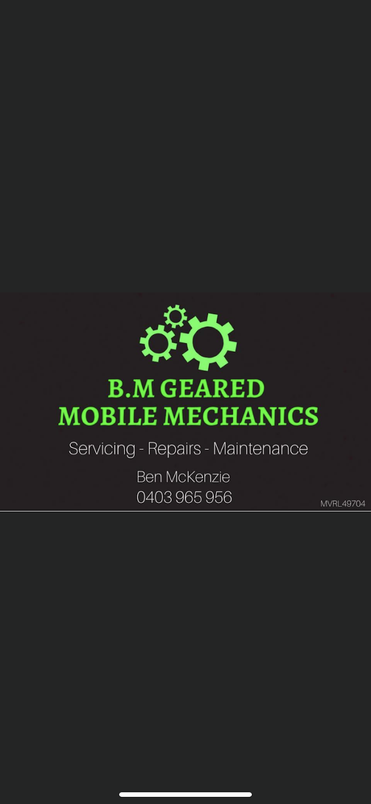 B.M Geared Mobile Mechanics | 7 Mulga Pl, Ulladulla NSW 2539, Australia | Phone: 0403 965 956