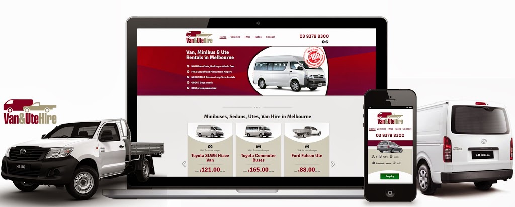 Van and Ute hire | car rental | 995 Mt Alexander Rd, Essendon VIC 3040, Australia | 0393798300 OR +61 3 9379 8300
