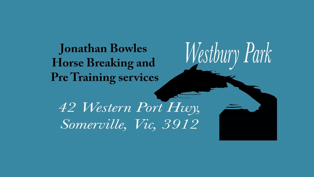 Jonathan Bowles Horse Breaking and Pre Training Services | travel agency | 42 Western Port Hwy, Somerville VIC 3912, Australia | 0410226710 OR +61 410 226 710