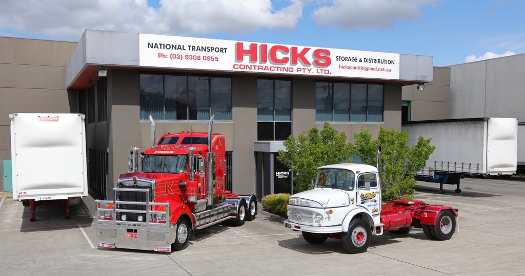 GW & LA Hicks Contracting PTY LTD | storage | 15/17 Somerton Rd, Somerton VIC 3062, Australia | 0393080955 OR +61 3 9308 0955