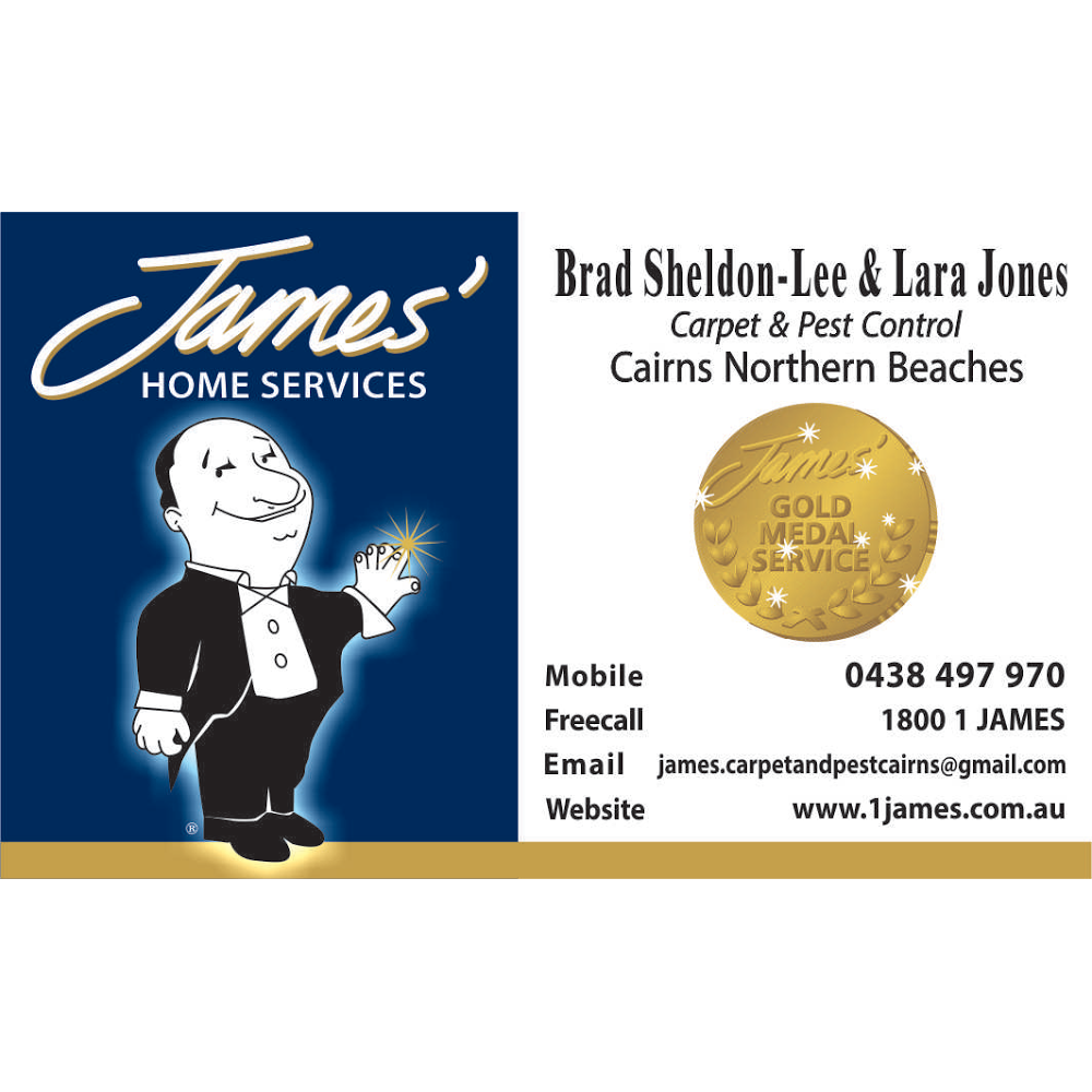 James Carpet, Tile, Upholstery and Pest | 5 Guava St, Holloways Beach QLD 4878, Australia | Phone: 0438 497 970