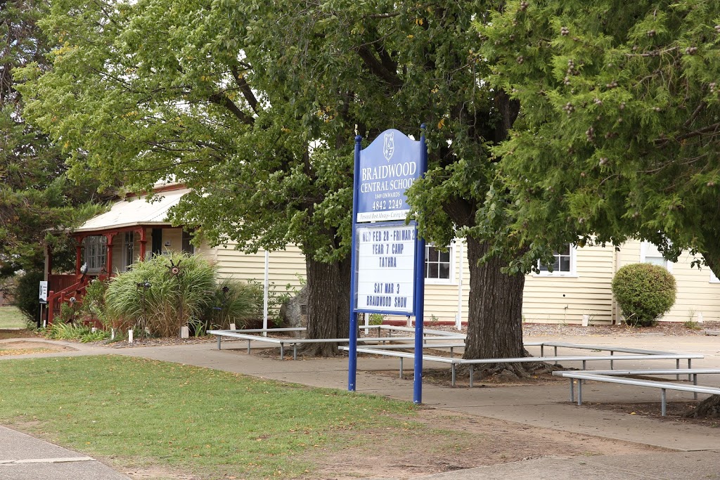 Braidwood Central School | school | 46 Wilson St, Braidwood NSW 2622, Australia | 0248422249 OR +61 2 4842 2249