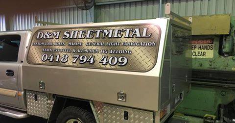 D & M Sheetmetal | 9 Neil St, Gladstone Central QLD 4680, Australia | Phone: 0418 794 409