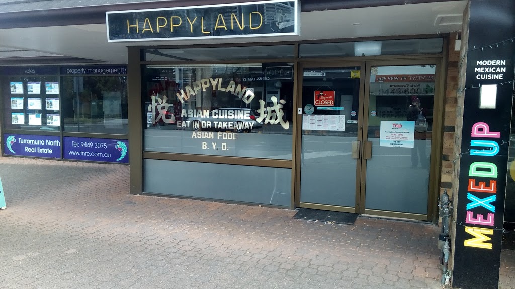 Happyland Asian Cuisine | 2/270 Bobbin Head Rd, North Turramurra NSW 2074, Australia | Phone: (02) 9449 6005