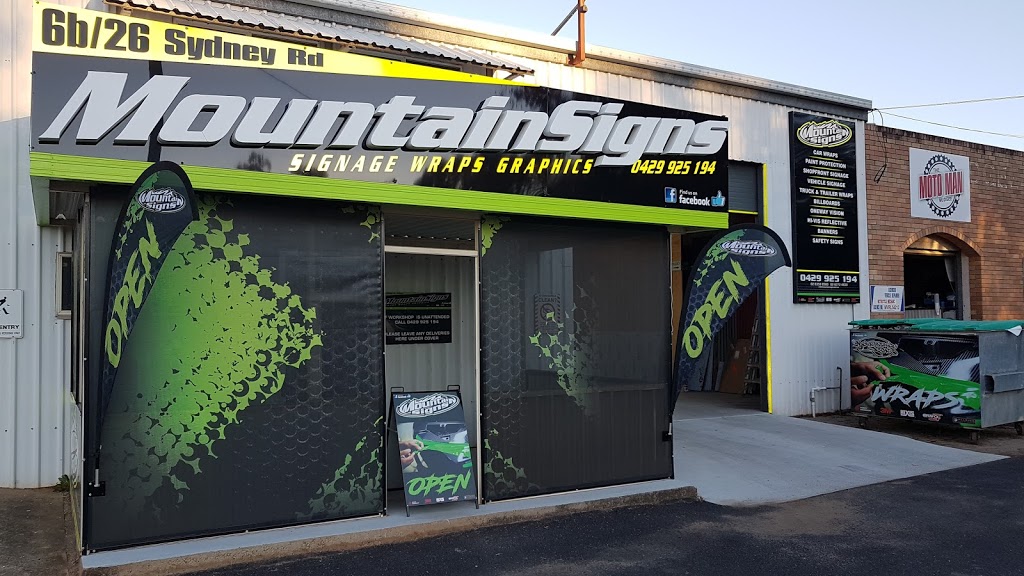 Mountain Signs | 6b/26 Sydney Rd, Mudgee NSW 2850, Australia | Phone: 0429 925 194