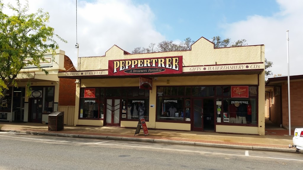 Peppertree Clothing & Variety Store | clothing store | 32/34 Chanter St, Berrigan NSW 2712, Australia | 0358852475 OR +61 3 5885 2475