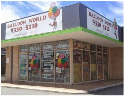 Balloon World | home goods store | 3/70 Norma Rd, Myaree WA 6154, Australia | 0893305110 OR +61 8 9330 5110